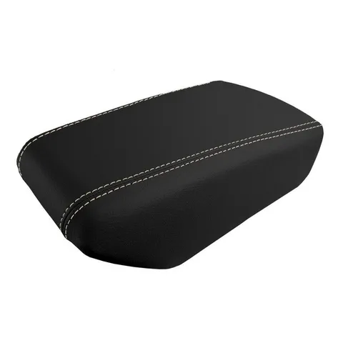 Console Armrest Cover Leather Beige Stitch for Nissan Maxima 2016-2019 RXC0197