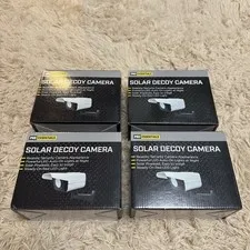 NEW Pro Essentials Solar Decoy Camera Lot Of 4