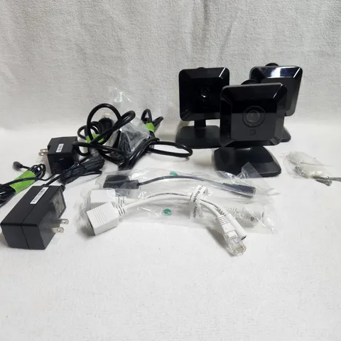 3 Sercomm Cox Cable iCamera2 Wired-Wireless Home Security Cameras W/ Cords
