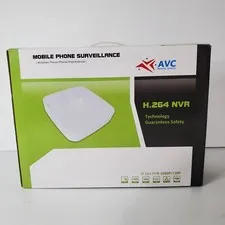 AVC Security Systems Mobile Phone Surveillance H.264 NVR Network Video Recorder 