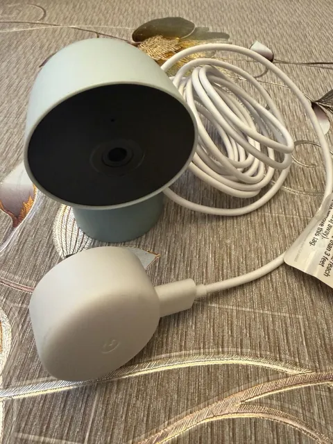 Google Nest Cam (Wired, 2nd Generation) Indoor Security Camera - Hazel