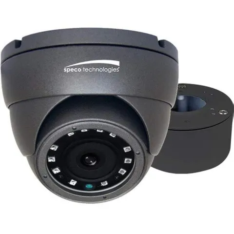 Speco Technologies VLDT4G 2MP Outdoor Analog HD Turret Camera with Night...