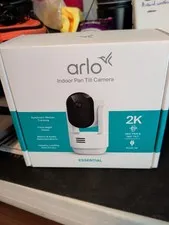 Arlo Indoor Pan Tilt Pet Camera 2K 360 Degree Pan 180 Tilt Plug In (BRAND NEW)