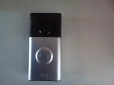 Ring Video Doorbell 1st Gen Satin Nickel 720p HD Wi-Fi Motion Detection