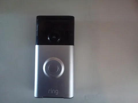 Ring Video Doorbell 1st Gen Satin Nickel 720p HD Wi-Fi Motion Detection