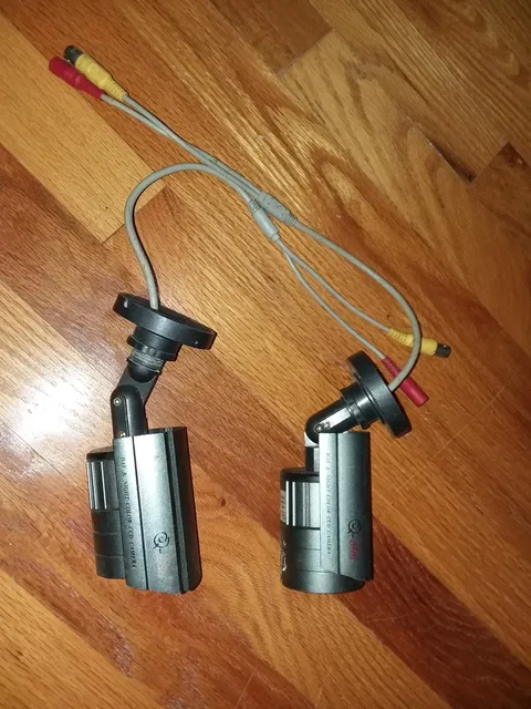 CCD Camera Weatherproof Day and Night Color CCD Camera LOT 2