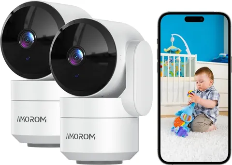 Indoor Cameras, Alexa Camera for Baby/Elderly/Pet Monitoring | AI Smart Detectio