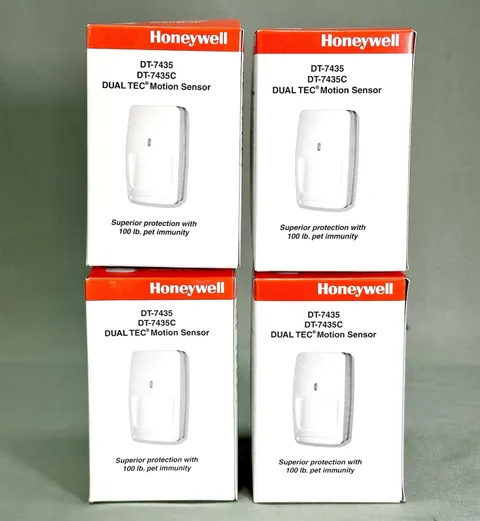 Lot Of 4 Honeywell DT-7435 Dual Tec Motion Sensor New in Box Ademco Qty 4