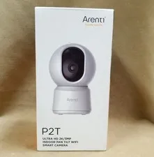 Sealed Arenti P2T Ultra HD Indoor Pan-Tilt Wi-Fi Smart Security Camera