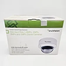 TruVision TVD-M2210V-2-N Indoor Vandal Dome IP Camera 2.0MPx 1080P New Sealed