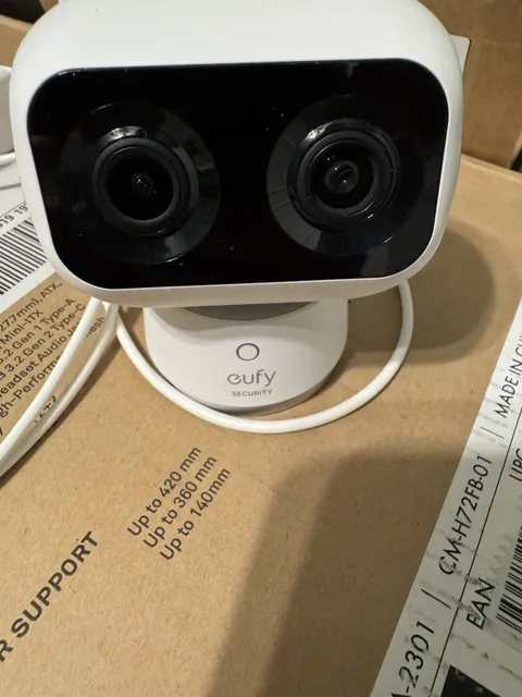 Eufy S350 4K Indoor PTZ Security Camera with Dual Lens