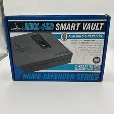 Liberty Safe HDX-150 Smart Vault for Handgun. (Needs charging plug)