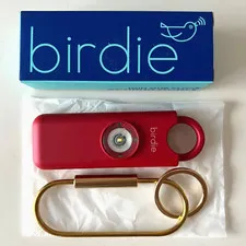 NIB She’s Birdie The Original Personal Safety Alarm for Women by Women in Red