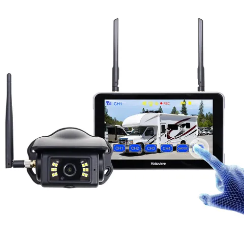 Haloview Byte Tango BT6 Touch RV Backup Camera Wireless 2.4G Digita FHD...