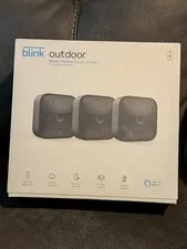 Blink Outdoor Wireless Security Camera 3rd Gen 3-Pack Battery-Powered New 