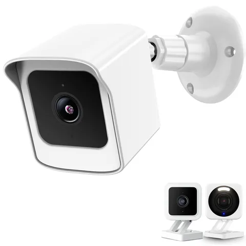 Mount for All-New Wyze Cam V4 and V3, Weatherproof Protective Cover and 360 D...