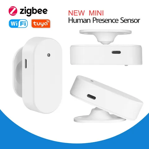 Adopts Wave Radar 90°Detection Tuya Wifi/Zigbee Human Smart Human Body Sensor