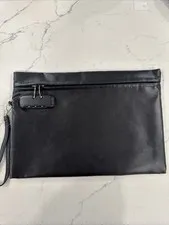 Two Pockets Fireproof Money Bags With Lock. One Small And One Large Bag