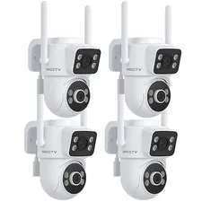 ARCCTV WIFI Security Camera System Outdoor Wireless Home Dual Lens Motion Detect
