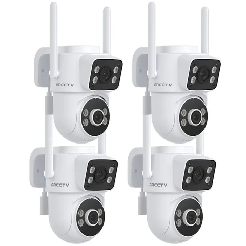ARCCTV WIFI Security Camera System Outdoor Wireless Home Dual Lens Motion Detect