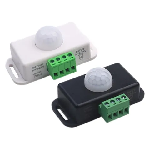 Clock Adjustable Detection 3 5m Coverage Strong Abs Case for Indoor Lighting
