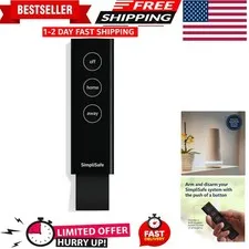 KeyFob Remote Security Control with Panic Button - Simplisafe Compatible