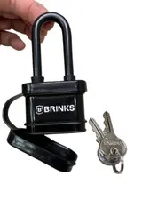 Brink's LAMINATED STEEL PADLOCK 40mm 2,400 LBS HIGH SECURITY 162-42051 Exclusive