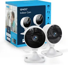 2.4Ghz Indoor Security Camera for Home, 1080P Baby & Pet Cam, 2-Pack | Baby & Pe