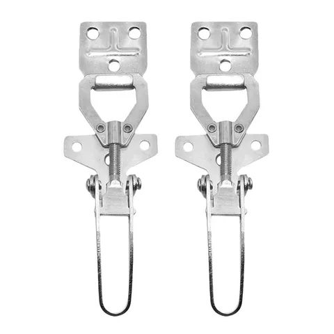 2Pcs Galvanized Steel Beehive Latch Connectors Hardware