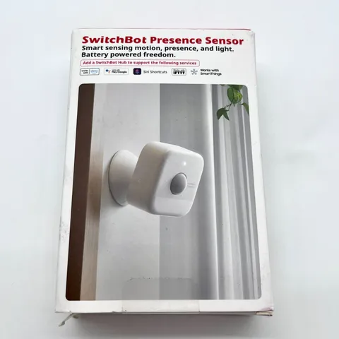 SwitchBot Smart mmWave Radar Motion Sensor - Bluetooth Presence Sensor