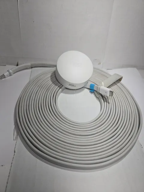 Google Nest Cam IQ Outdoor Security Camera Power Cable 28W Good Working Cond