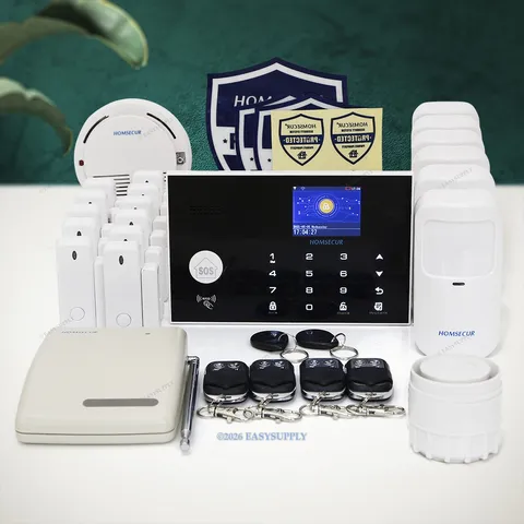 HOMSECUR Wireless 4G/GSM WIFI Burglar Alarm System For Elderly Daily Life Care