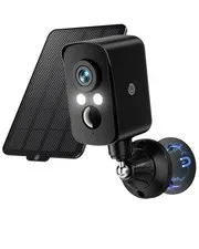Cellular Security Camera Wireless Outdoor, No WiFi Need, Battery & Solar Powe...