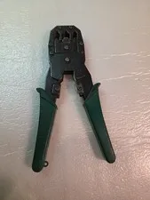Crimp Tool for RJ45, RJ12, RJ11. Works on CAT5 cable and others