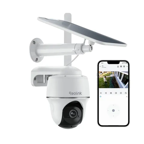 Reolink Go PT Plus 4G LTE 2K Mobile Security Camera with Solar Wireless Outdoor