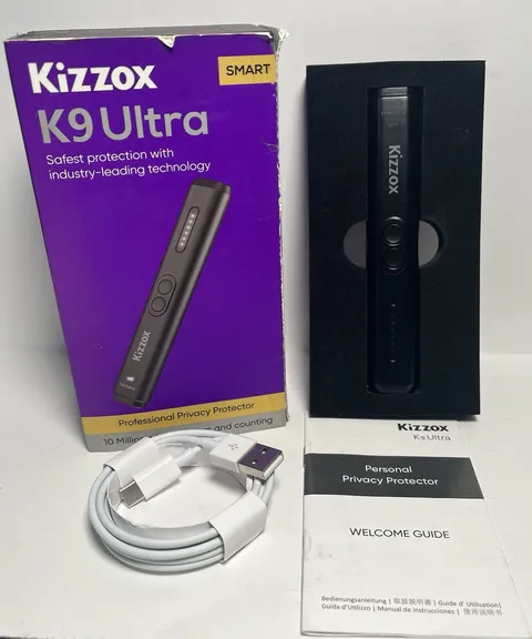 Kizzox K9 Ultra Hidden Camera Detector – Wireless Bug & Spy Device Finder