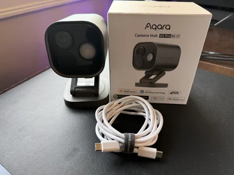 Aqara G5 Pro 4MP Outdoor Security Camera Hub (WiFi) HomeKit Alexa Google Gray