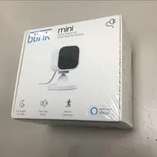 Blink Mini BCM00300U 1080p HD Indoor Plug-In Smart Security Camera NEW SEALED