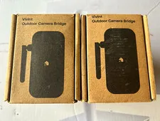 Vivint Outdoor Camera Bridge Wireless Outdoor/Weatherproof IP System, Black