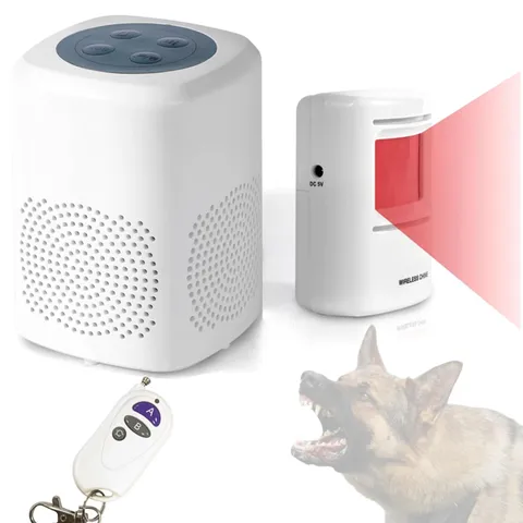 Dog Barking Alarm with Motion Sensor & Remote