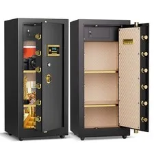 9.0 Cub Heavy Duty Extra Large Safe with 8 Locking Bolts & 2 Adjustable Shelf