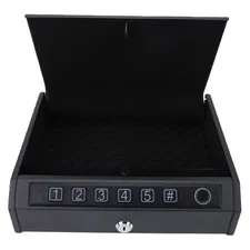 Portable Safe Box Triple Access Compact Emergency Storage V1