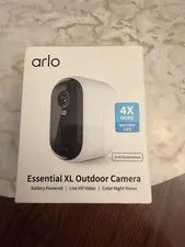 Arlo Essential XL Security Camera 2K  Indoor - Outdoor