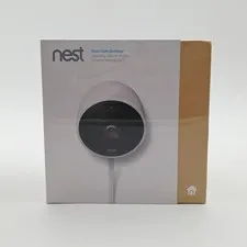 Google Nest Cam Outdoor 1st Gen NC2100ES 1080p Wired Security Camera Sealed