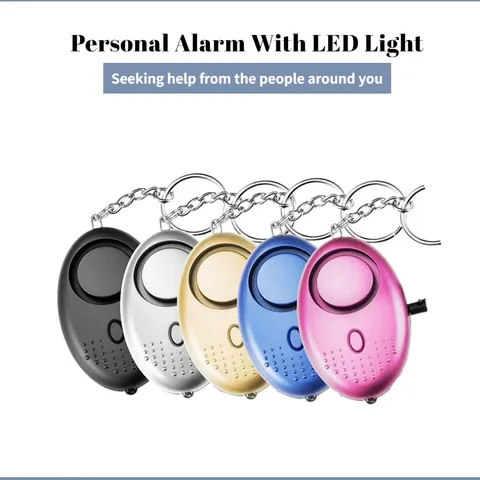 130DB Personal Alarm With Loud Siren For Safety Protection Outdoor Use