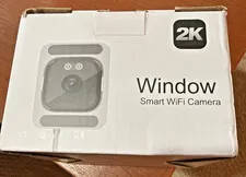 2K QHD Smart Window Camera, 2.4/5G WiFi Indoor Cameras For Home Security