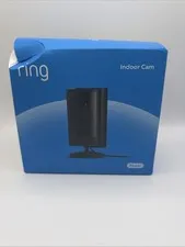 Ring Indoor Cam (2nd Gen) Smart Plug-In Security WiFi Black with Privacy Cover