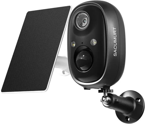 WiFi Security Cameras Wireless Outdoor, Solar Camera, Free Cloud Storage | 2K HD