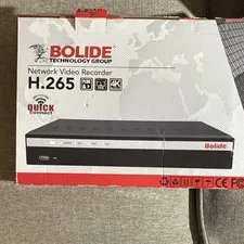Bolide Network Video Recorder 4K NDAA Compliant H.265+ AI Face Recognition POE