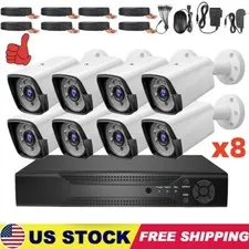 Lite 8CH 1080P 4K DVR Outdoor Night Camera Security Camera System DVR CCTV IP66